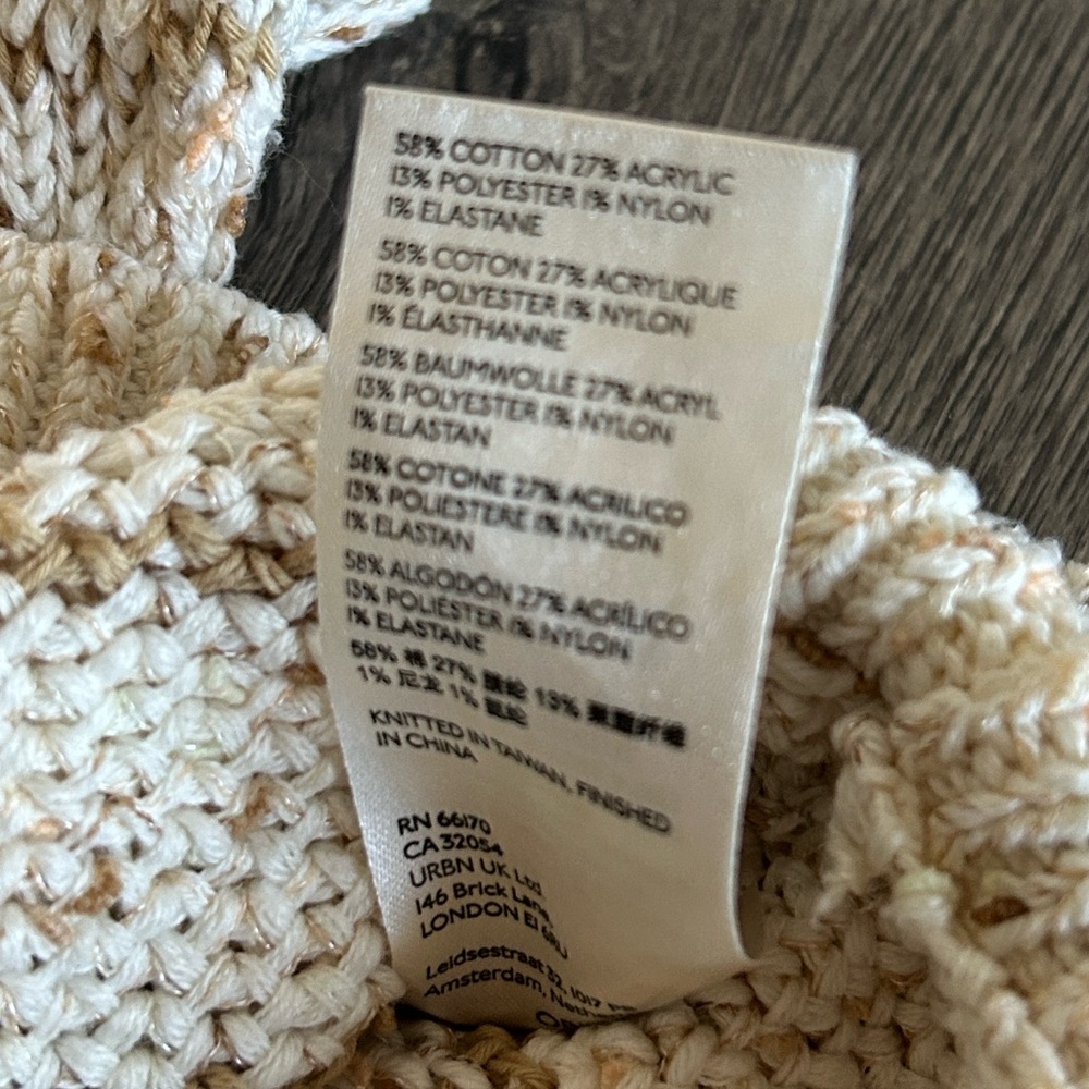 FREE PEOPLE Starlit striped sweater *beige/oatmeal* - Picture 13 of 14